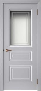 Межкомнатная дверь Смальта-44 Серый ral 7036
